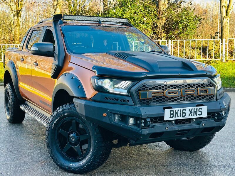 Used FORD RANGER 2016 Orange in Nelson, Lancashire Marshalls Motor